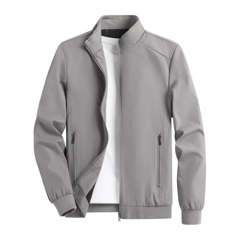 Executive Men’s Spring & Autumn Casual Jacket | Plus Size Lightweight Coat for Daily & Outdoor Wear