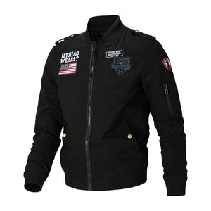 Men’s Flight Jacket Baseball Uniform | Casual Autumn Bomber Style Coat for Everyday Fashion