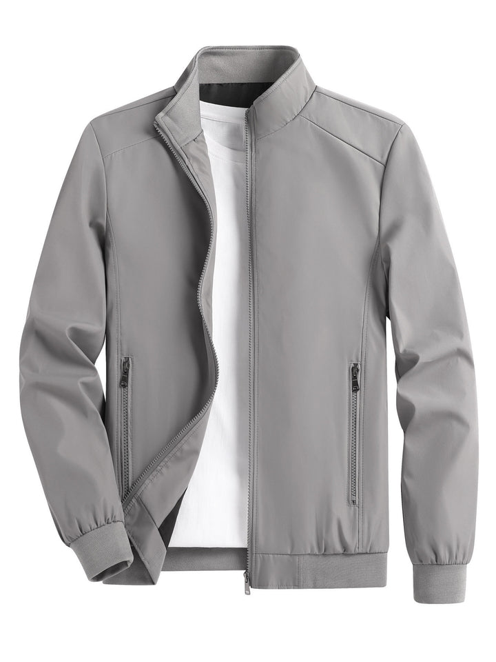 Executive Men’s Spring & Autumn Casual Jacket | Plus Size Lightweight Coat for Daily & Outdoor Wear