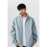 Men’s Large Size Multi-Pocket Flight Jacket – Casual Loose-Fit Lightweight Bomber Coat