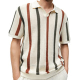 European & American Thick Needle Hollow Sweater | Men’s Casual Pullover Knitwear for Fall & Winter