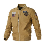 Men’s Flight Jacket Baseball Uniform | Casual Autumn Bomber Style Coat for Everyday Fashion