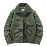 Men’s Deerskin Jacket – Autumn & Winter Windproof Heat-Insulated Business Casual Outerwear
