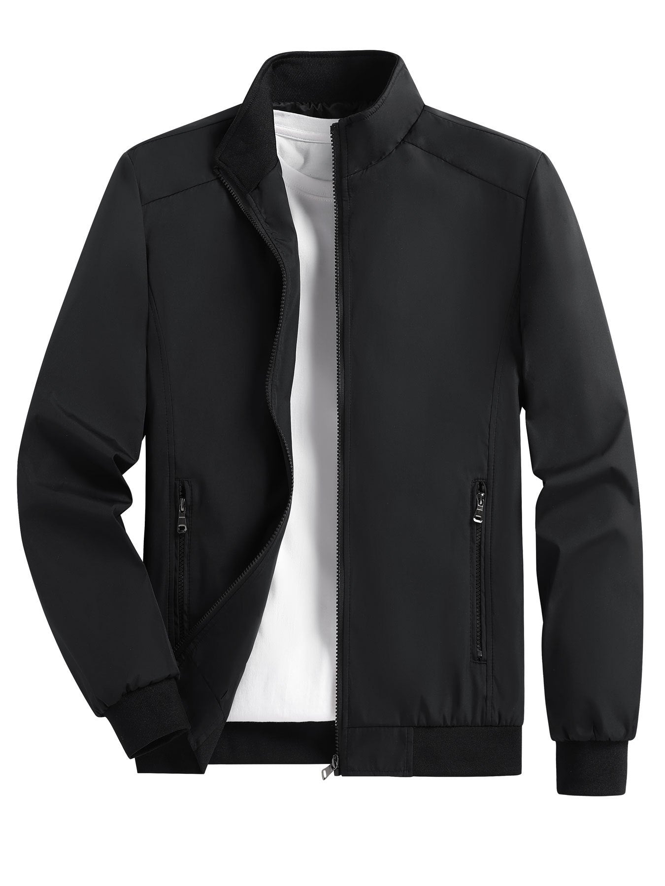 Executive Men’s Spring & Autumn Casual Jacket | Plus Size Lightweight Coat for Daily & Outdoor Wear