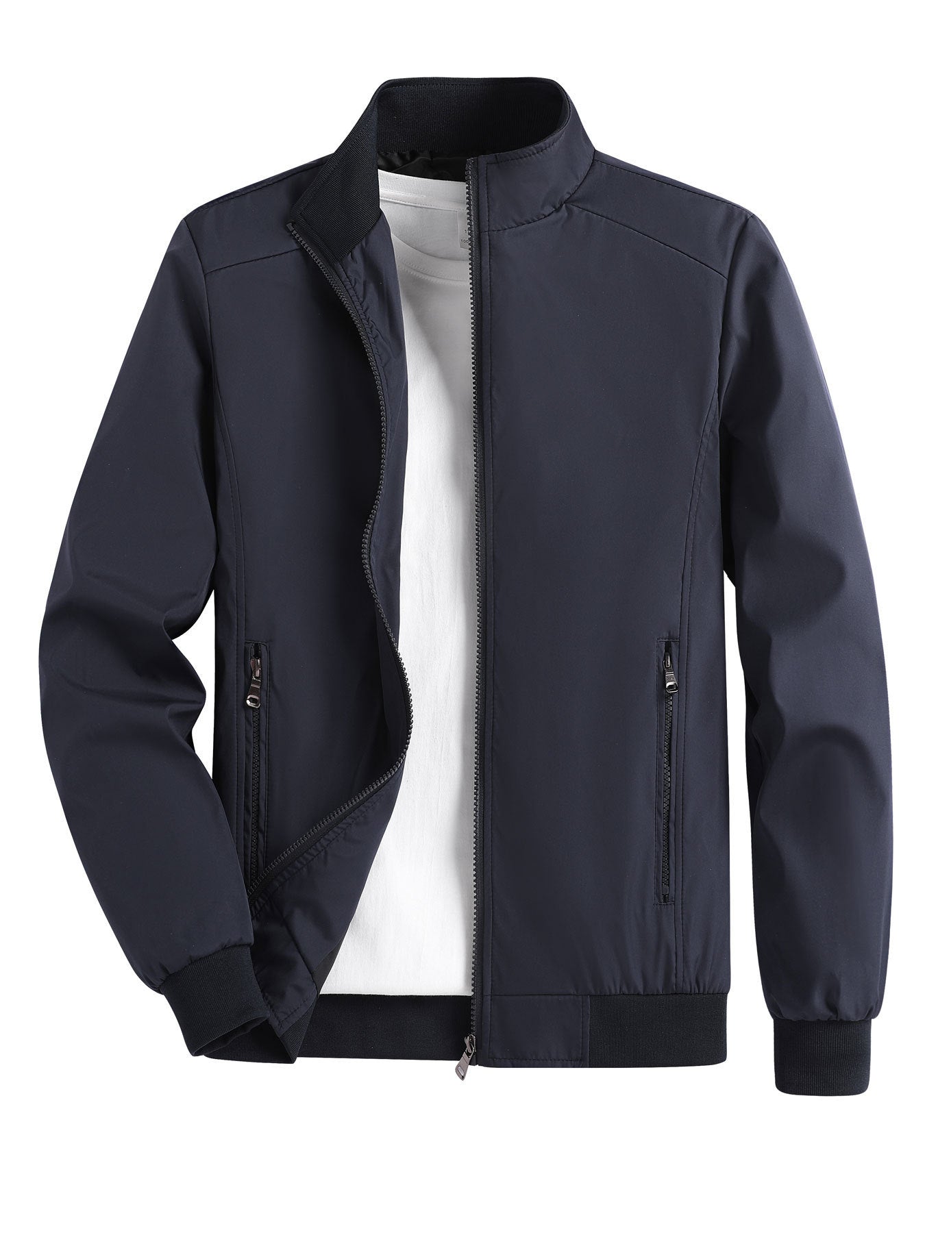 Executive Men’s Spring & Autumn Casual Jacket | Plus Size Lightweight Coat for Daily & Outdoor Wear